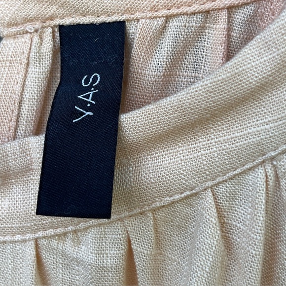 YAS Tall Dress 'IRINAS' in Apricot -XL - Picture 6 of 8